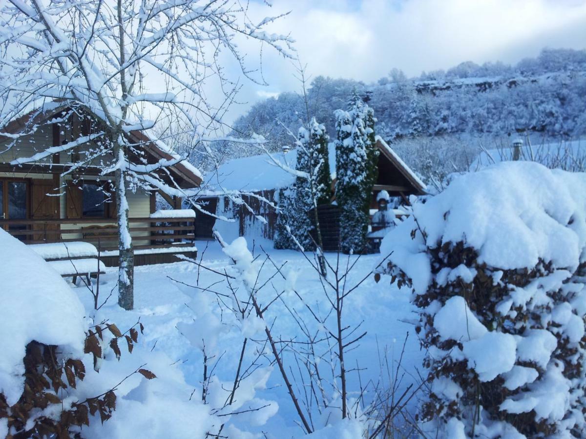 Chalets Les Silenes Doucier Exteriör bild